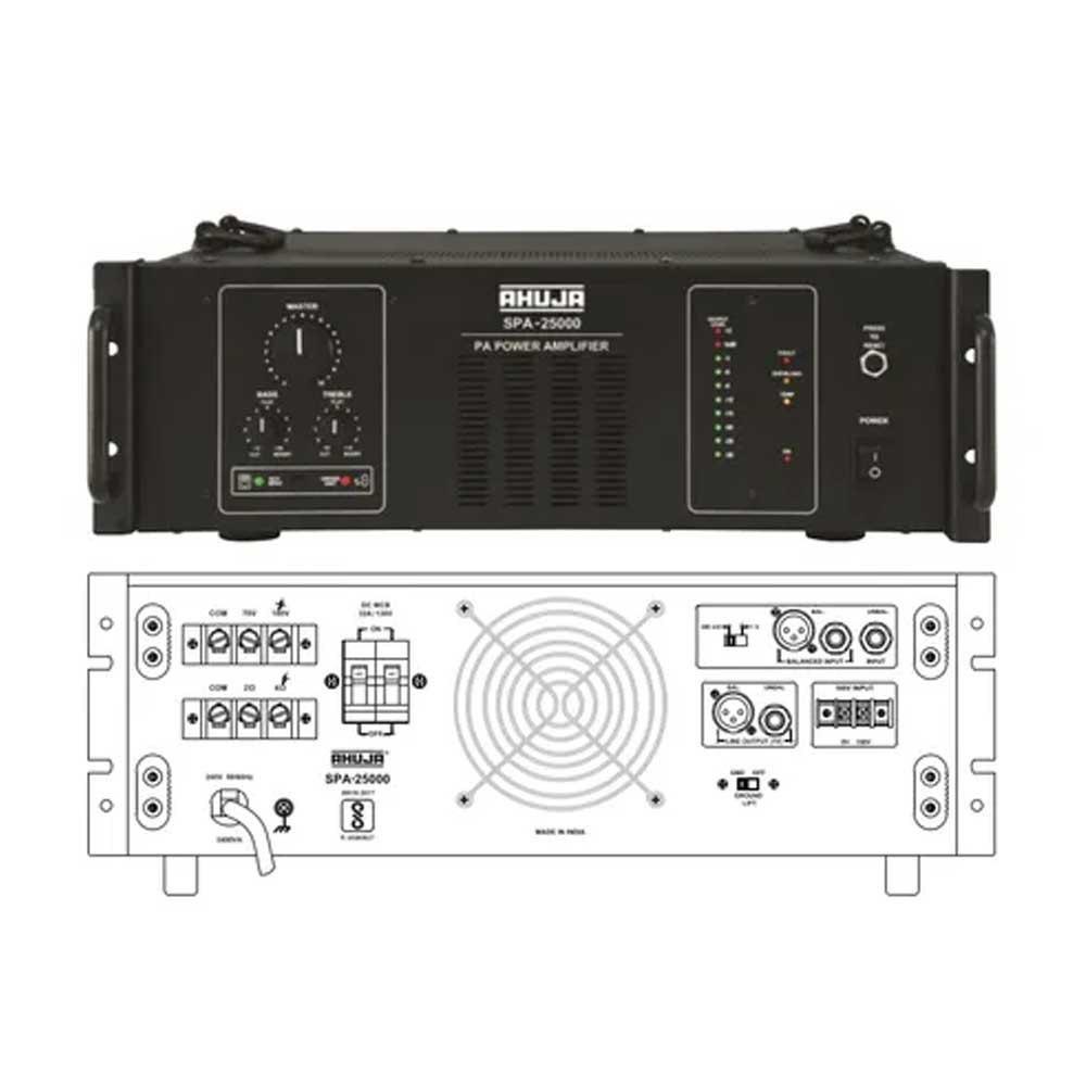 Ahuja SPA-25000 Power Amplifier - Image 3