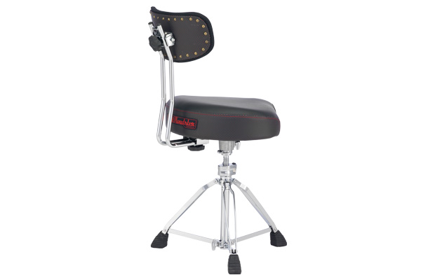 A Drum Throne with a backrest